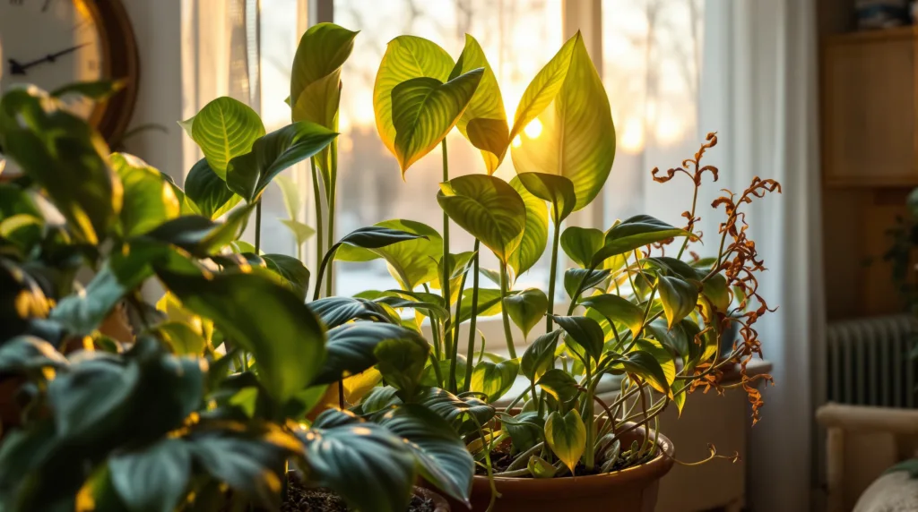 erfahren sie, welche zimmerpflanzen im winter besonders leiden und warum viele besitzer die probleme oft erst abends bemerken.