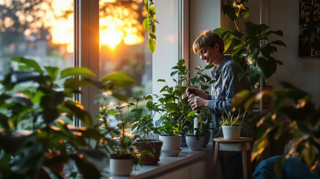 entdecken sie eine einfache abendroutine, die zimmerpflanzen dabei unterstützt, den winter gesund und kräftig zu überstehen.