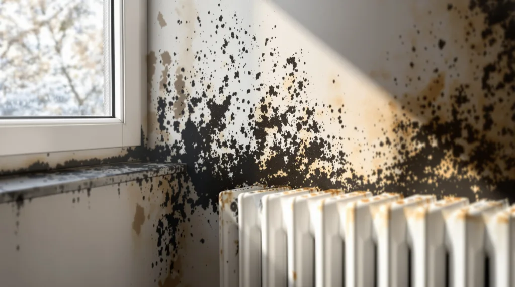 erfahren sie, warum schimmel im winter plötzlich auftritt und wie ein häufiger heizfehler das problem verstärkt. schützen sie ihr zuhause effektiv vor feuchtigkeit und schimmelbildung.