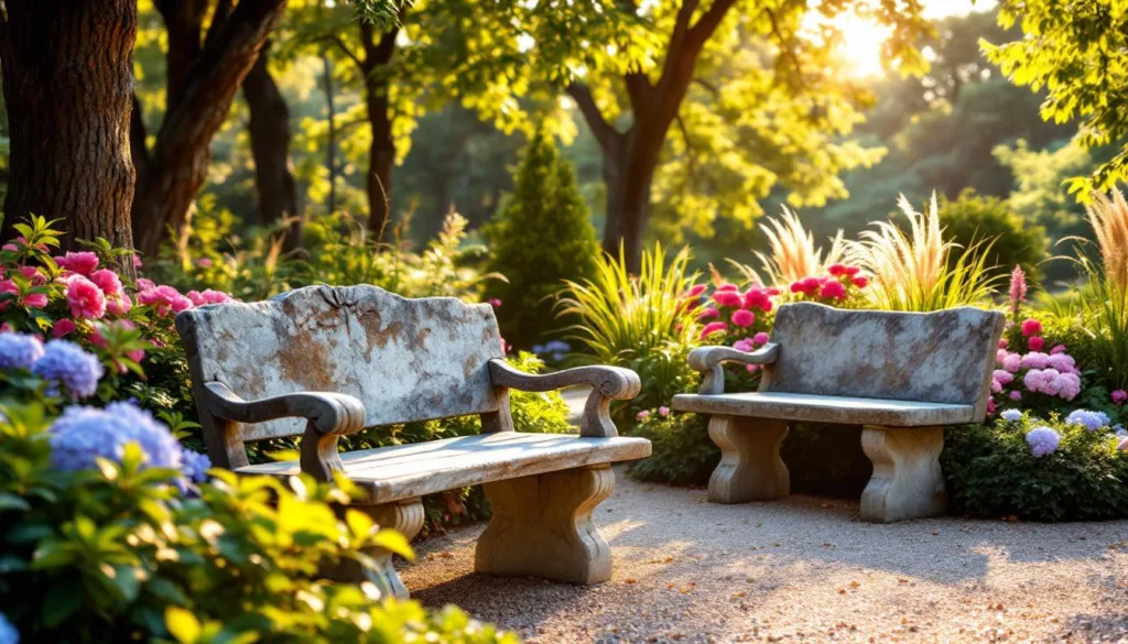 entdecken sie, wie diese steinbänke meinen garten verwandelten und alle erwartungen übertrafen – stilvoll, langlebig und perfekt für jeden außenbereich.