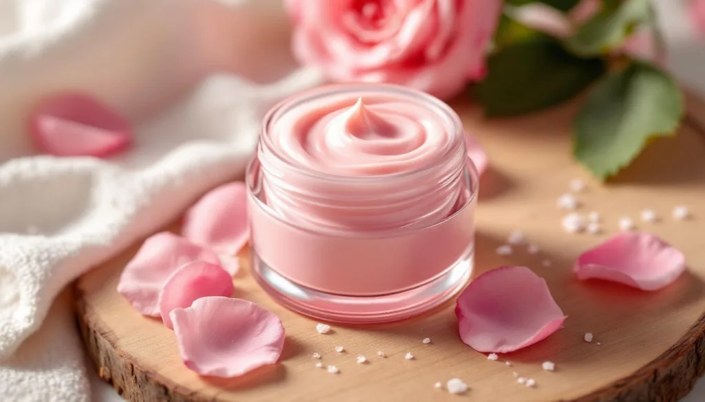 entdecke, warum deine trockene haut diese selbstgemachte rosencreme liebt – natürliche pflege für intensive feuchtigkeit und zarte haut.