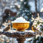 entdecken sie diesen innovativen haushaltsgegenstand, der vogeltränken ohne heizung und strom eisfrei hält – praktisch und energiesparend für den winter.