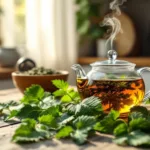 entdecke, wie du brennnesseltee ganz einfach selbst herstellen kannst – ohne teebeutel und ohne apotheke. natürliche und einfache anleitung für deinen eigenen gesunden tee.